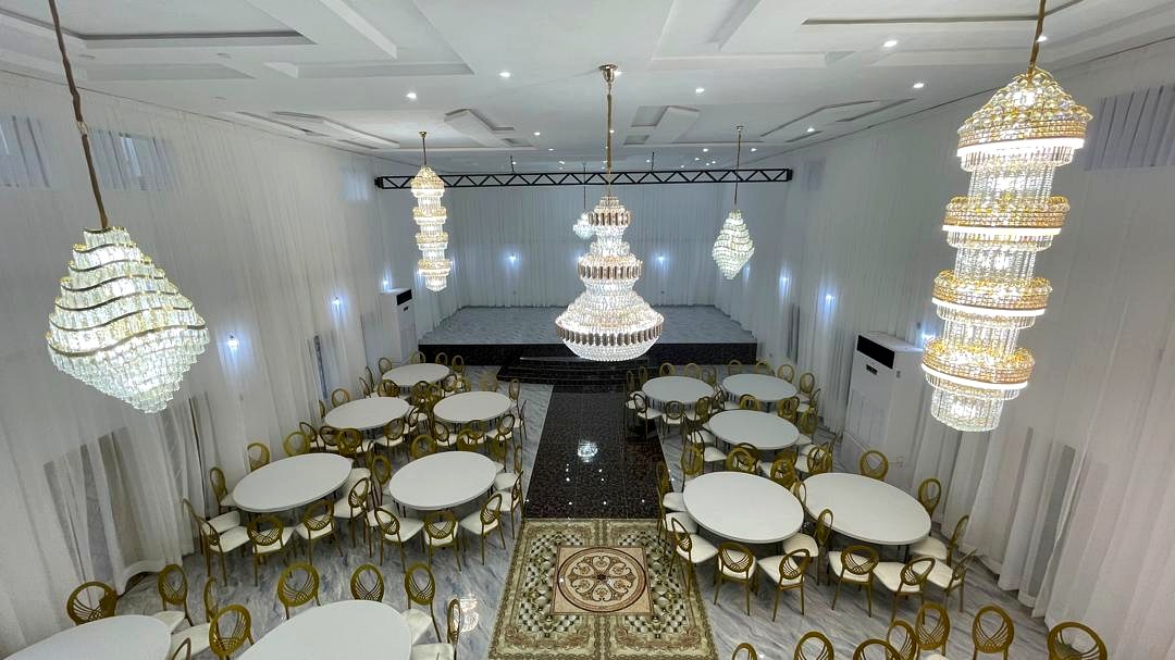 Interior of the air-conditioned Grand Imperial hall